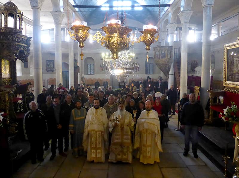 Архиерејска Божествена Литургија на денот на Св. Спиридон Тримифунтски во Битола