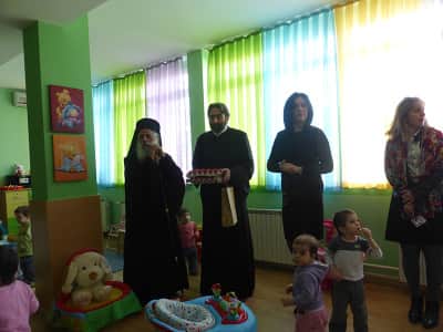 Посета на Домот за доенчиња и мали деца, во Битола