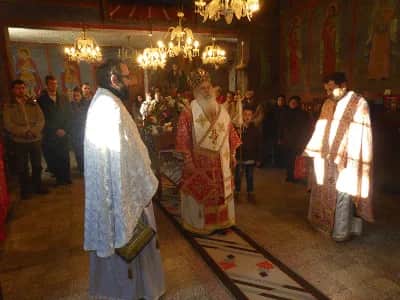 Архиерејска Божествена Литургија во село Дервен - Прилеп