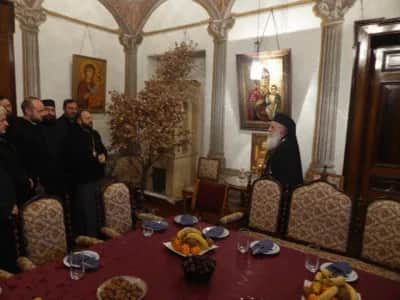 Бадникова вечера, со свештенството од Преспанско-пелагониската епархија