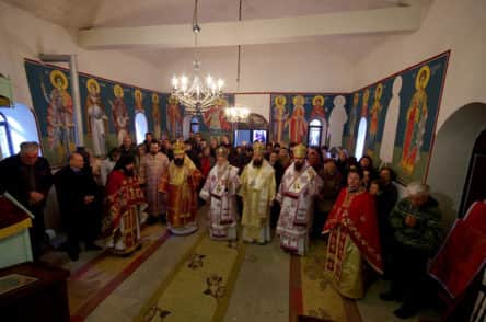 Свети Георгиј Кратовски - Архиерејска Божествена Литругија во Кратово