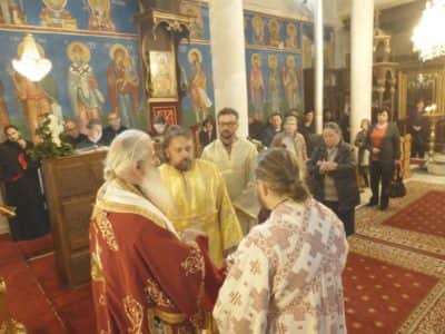 Трет ден Велигден - Архиерејска Литургија во Ресен