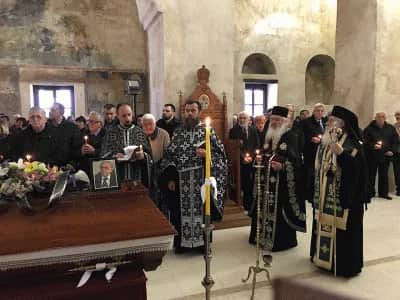 Опело за покој на душата на Академик Цветан Грозданов