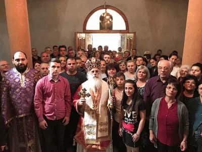 Томина недела - Архиерејска Литургија во село Дрен