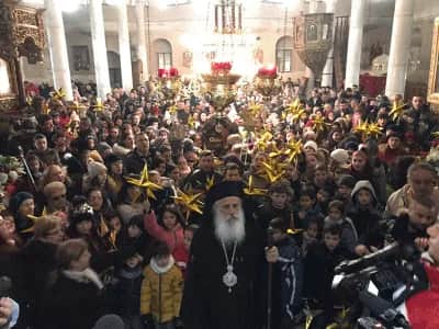 Бадник со дечињата од Преспанско-пелагониската епархија