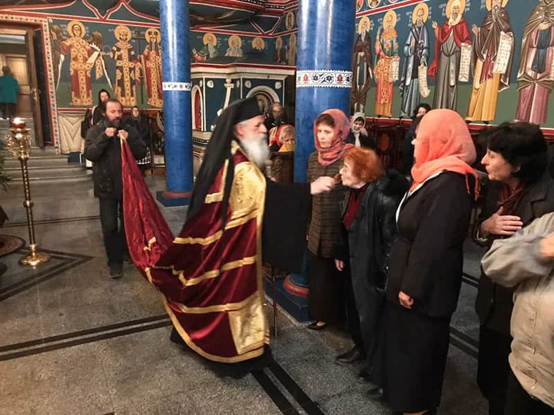 Крстопоклона Недела - Света Архиерејска Литургија во храмот „Рождество на Пресвета Богородица“, во Битола