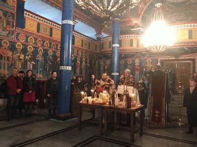 Свето Благовештение – Архиерејска Вечерна богослужба во храмот „Пресвета Богородица“ во Битола