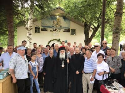 Втор ден Духовден - Света Архиерејска Литургија во село Ореовец