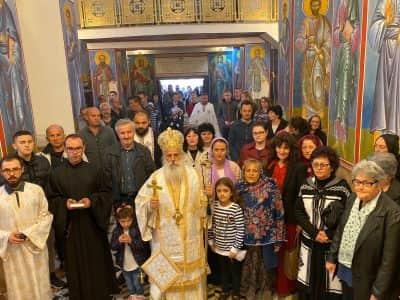 Дваесетта недела по Педесетница – Света Архиерејска Литургија во храмот „Света Петка“, во Прилеп