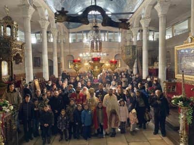 Бадник - Света Архиерејска Литургија во соборниот храм Свети Великомаченик Димитриј, во Битола