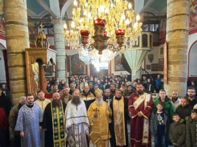 Недела на митарот и фарисејот – Света Архиерејска Литургија во храмот „Света Великомаченица Недела“ во Битола