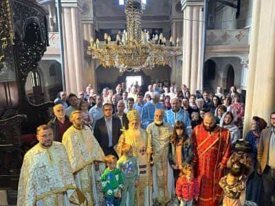 Осумнаесетта недела по Педесетница – Света Архиерејска Литургија во храмот „Свети Кирил и Методиј“ (Параклис) – Прилеп