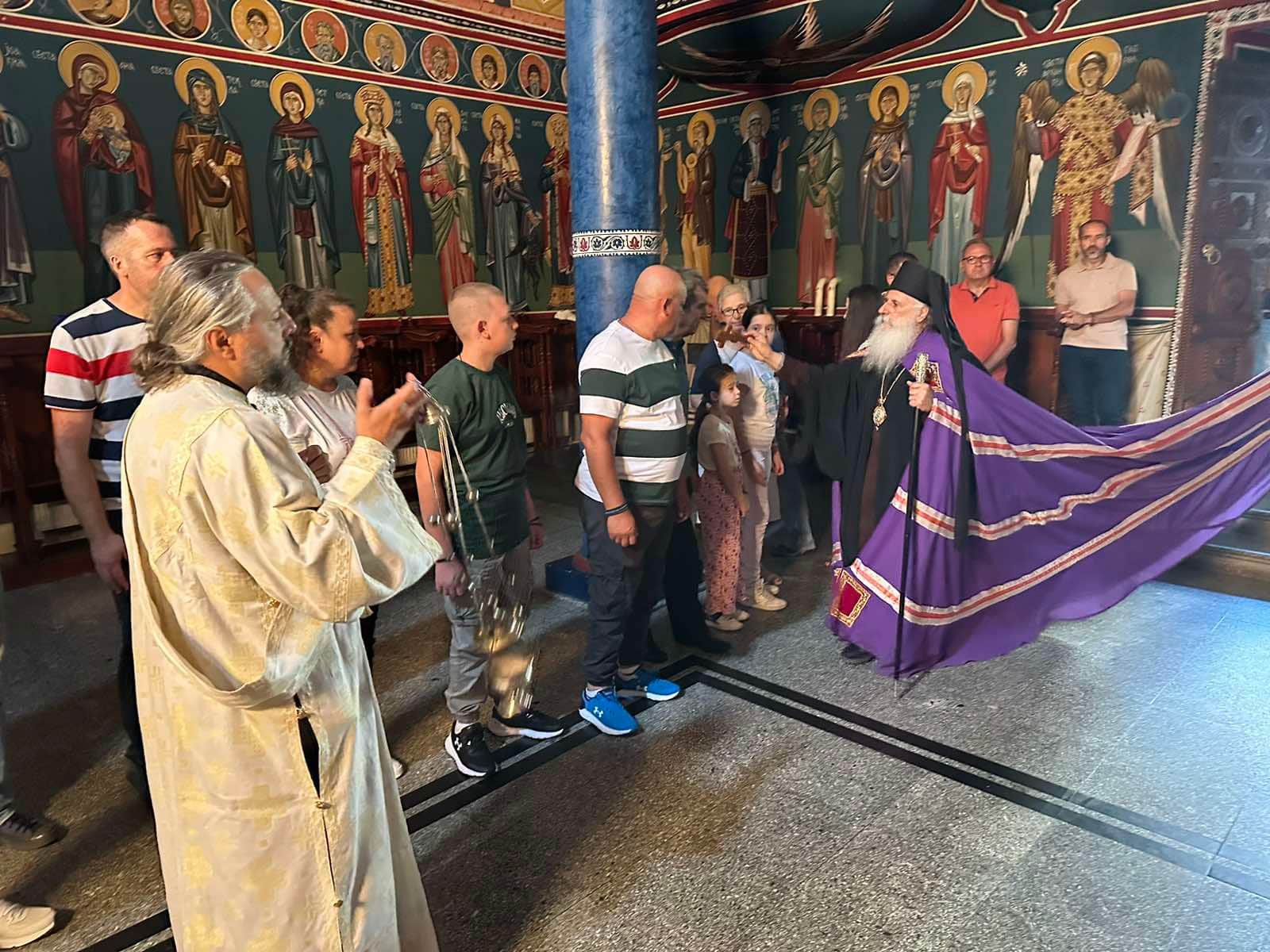 Петта недела по Педесетница – Света Aрхиерејска Литургија во храмот „Рождество на Пресвета Богородица“, во Битола