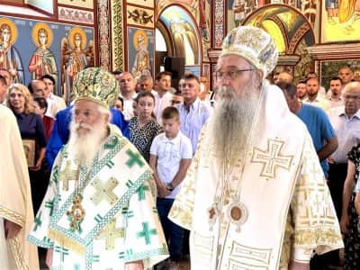 Света Архиерејска Литургија во Зворник, Босна и Херцеговина