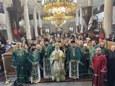 Воведение на Пресвета Богородица во храмот (Пречиста) – Света Архиерејска Литургија во храмот „Свето Благовештение“, во Прилеп
