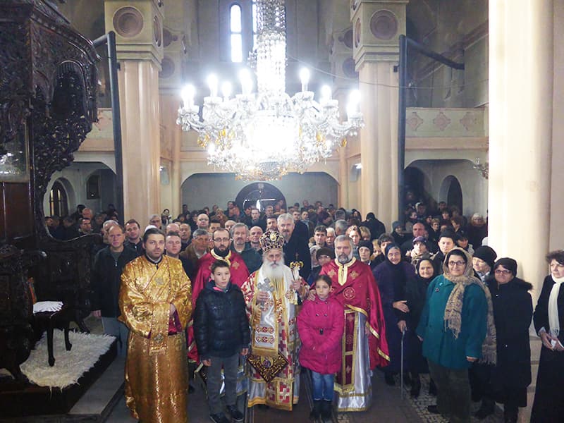 Во Неделата на светите Праотци, Архиерејска Литургија во Прилеп