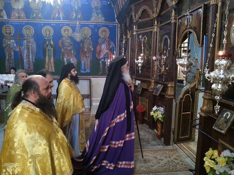 Недела на свети Григориј Палама - Архиерејска Божествена Литургија во Ресен