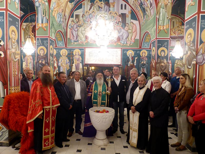 Рождество на Пресвета Богородица - Архиерејска Вечерна богослужба во Новаци