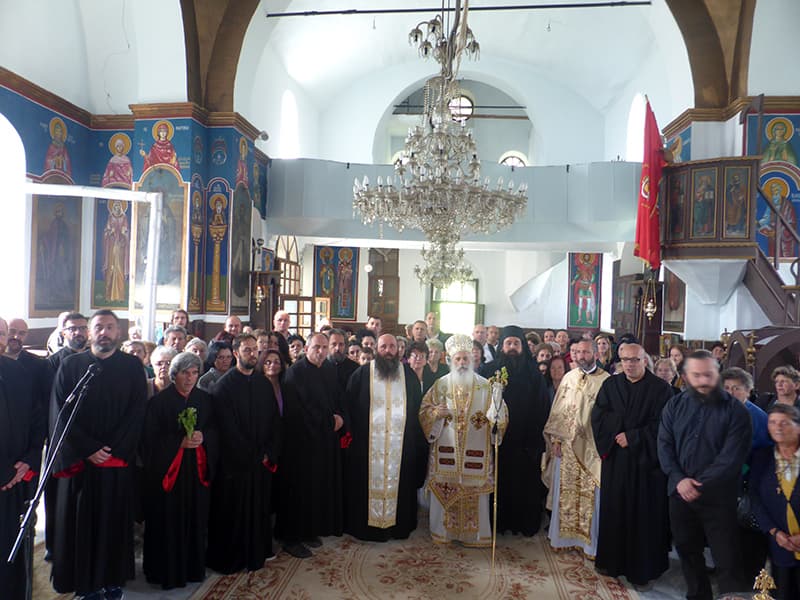 Архиерејска Божествена Литургија во Ресен - Крстовден