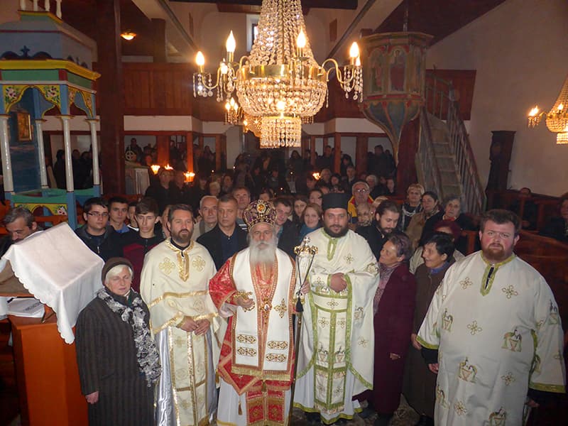 Архиерејска Божествена Литургија во манастирот Св. Меркуриј - Барешани