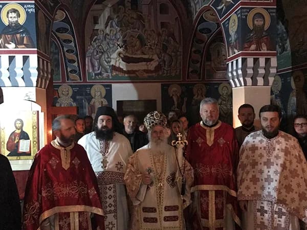 Бдение во манастирот Успение на Пресвета Богородица - Јанковец