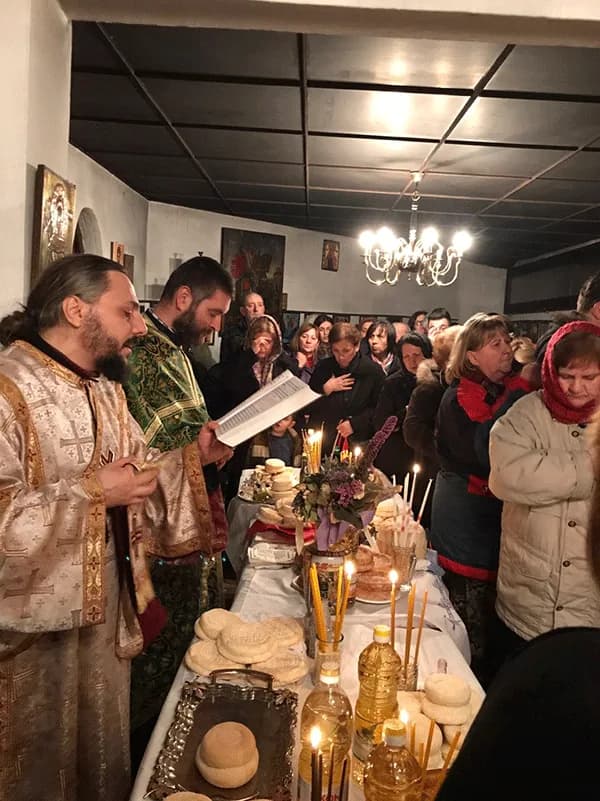 Свети Наум Охридски, Чудотворец - Архиерејска Вечерна во Битола