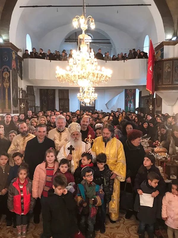 Собор на Свети Јован Крстител - Архиерејска Литургија во Ресен