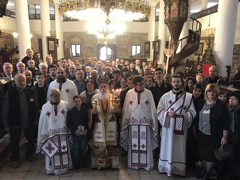 Втор ден Велигден - Архиерејска Литургија во Прилеп