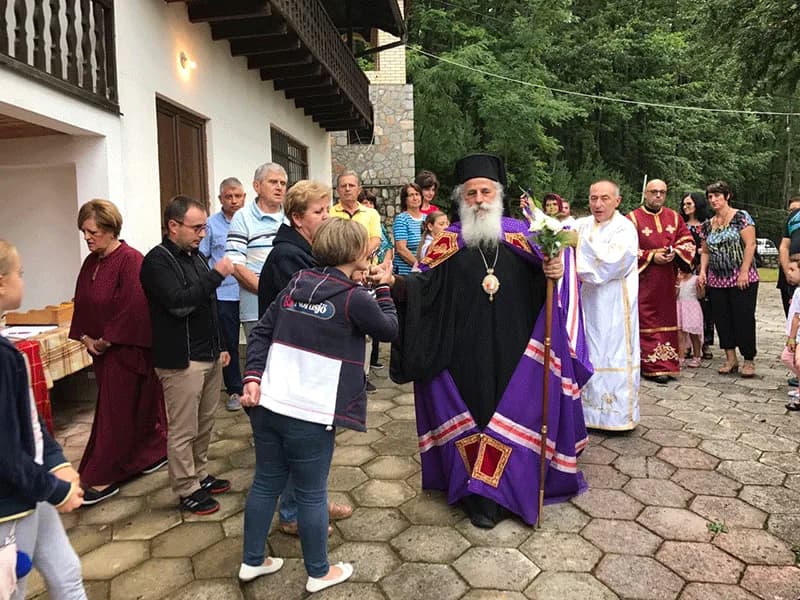 Архиерејска Вечерна богослужба во манастирот Свети Илија – Ротино