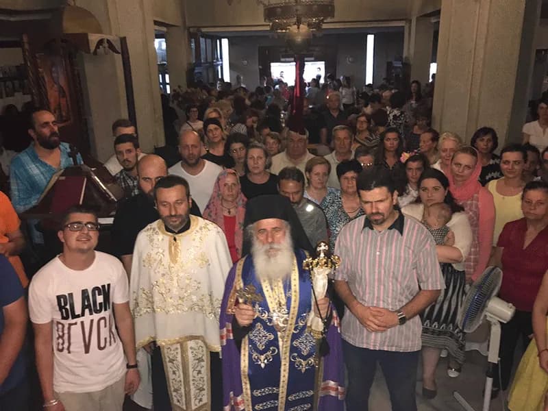 Преподобна маченичка Параскева Римјанка – Архиерејска Вечерна Богослужба во Битола