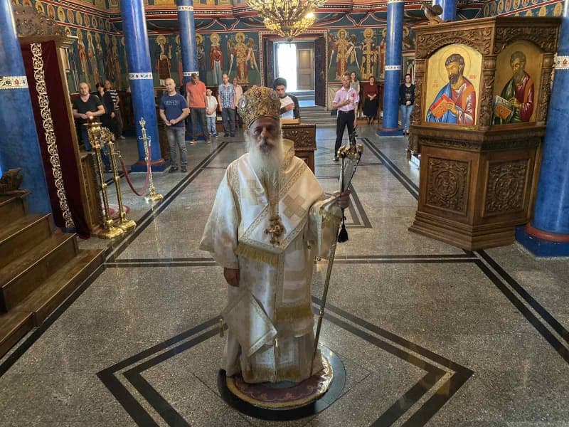 Шеста недела по Педесетница – Света Архиерејска Литургија во храмот „Рождество на Пресвета Богородица“ во Битола