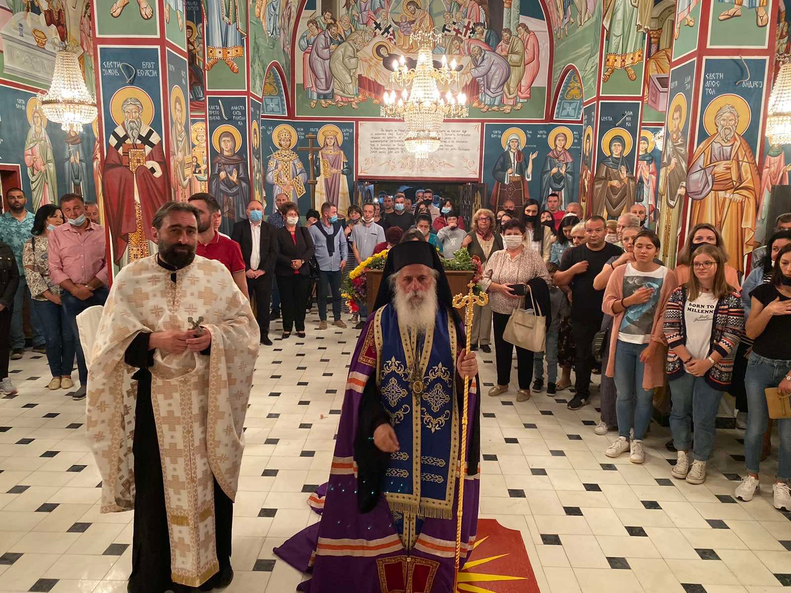 Рождество на Пресвета Богородица – Празнична Вечерна богослужба во манастирот „Рождество на Пресвета Богородица“ во село Новаци