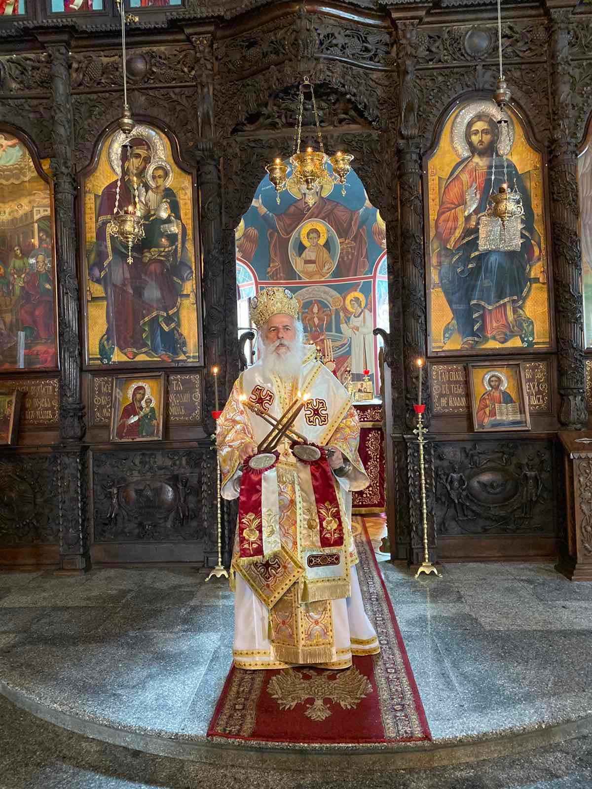 Четврта недела по Пасха (Недела на раслабениот) - Света Архиерејска Литургија во храмот „Рождество на Пресвета Богородица“ - Битола