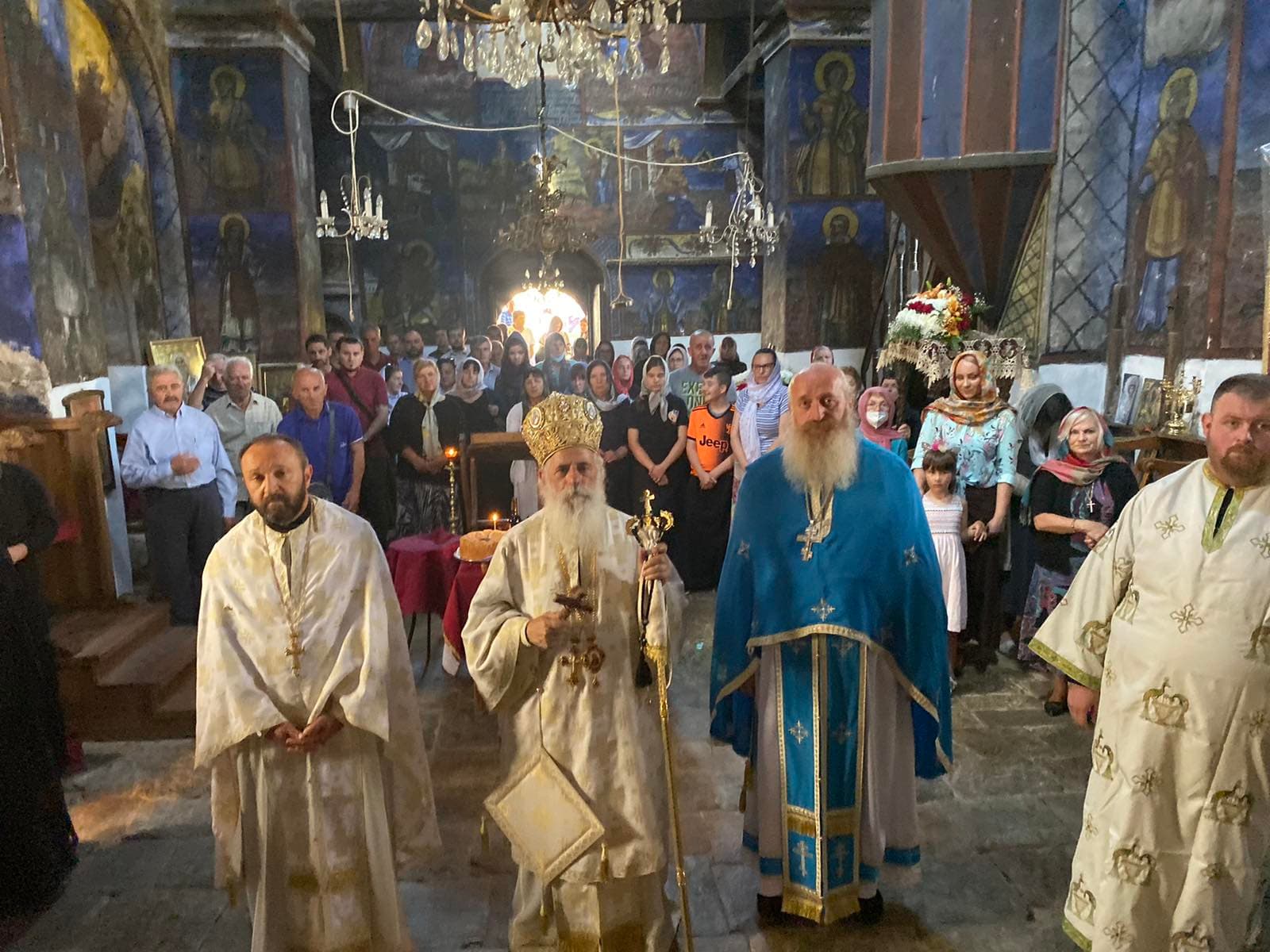 Раѓање на Свети Јован Крстител – Света Архиерејска Литургија, во Слепче