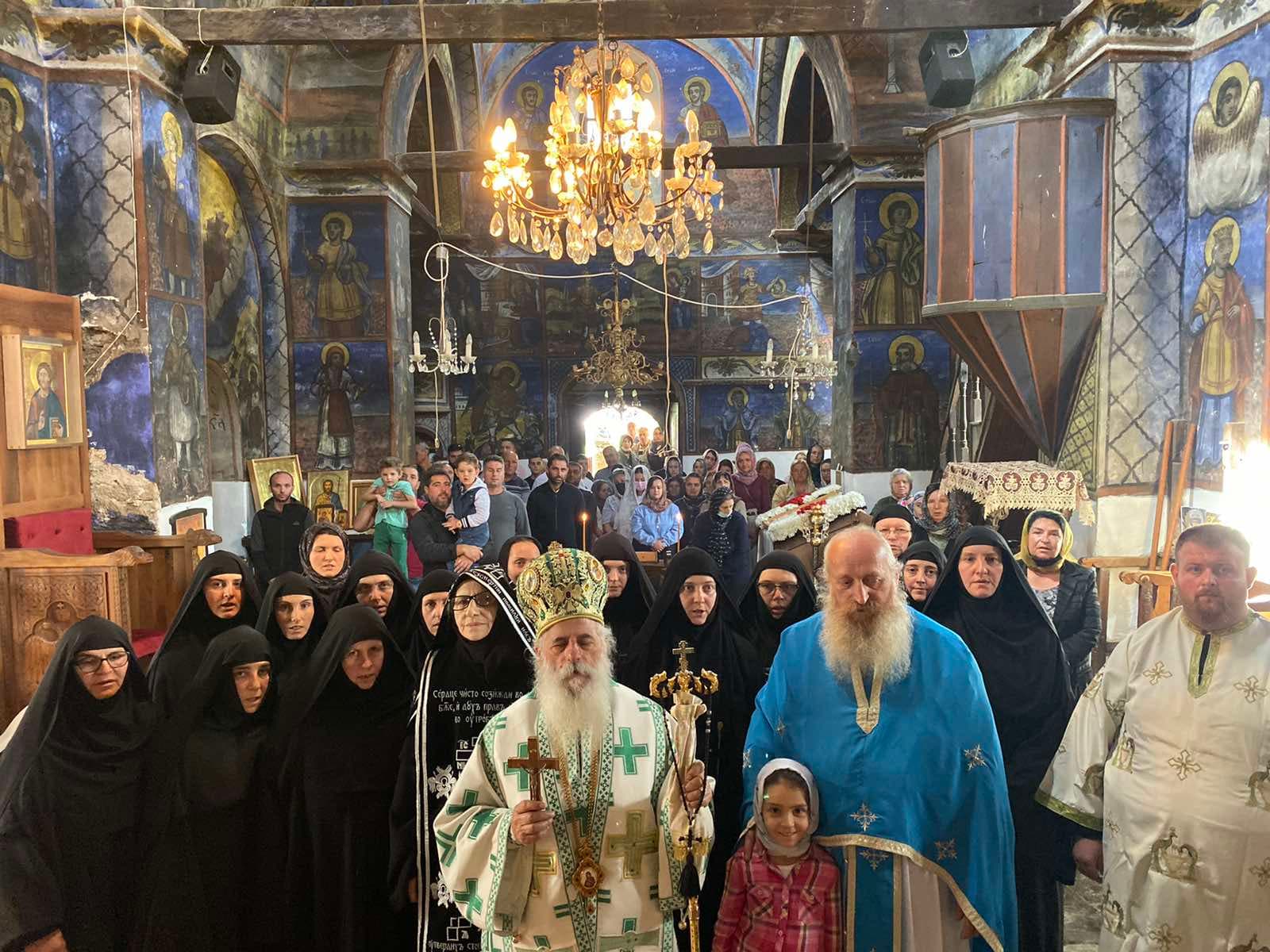 Отсекување на главата на Свети Јован Крстител – Света Архиерејска Литургија во манастирот „Свети Јован Крстител“, во Слепче