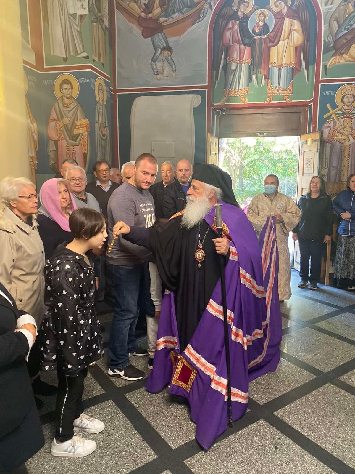 Четиринаесетта недела по Педесетница – Света Архиерејска Литургија во храмот „Свети Архангел Гаврил“, во Довлеџик
