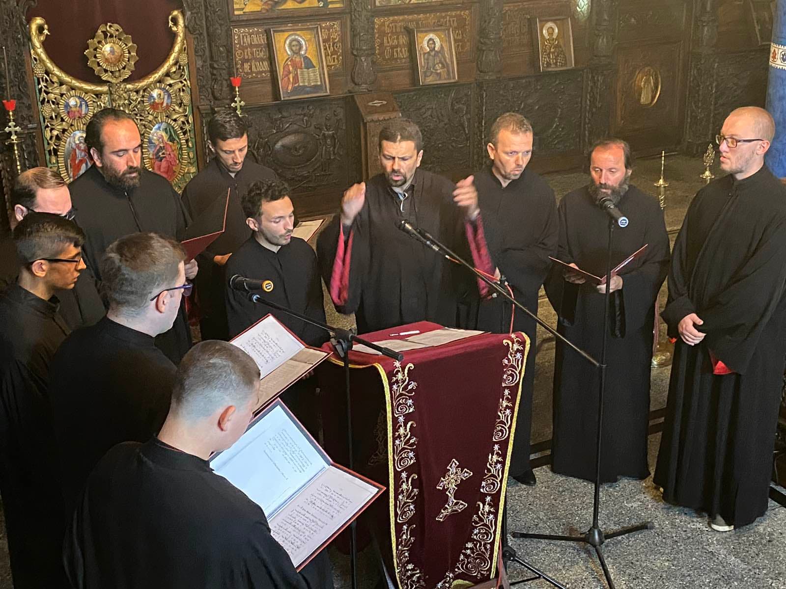Концерт на Византиско Црковно Пеење во храмот „Рождество на Пресвета Богородица“, во Битола