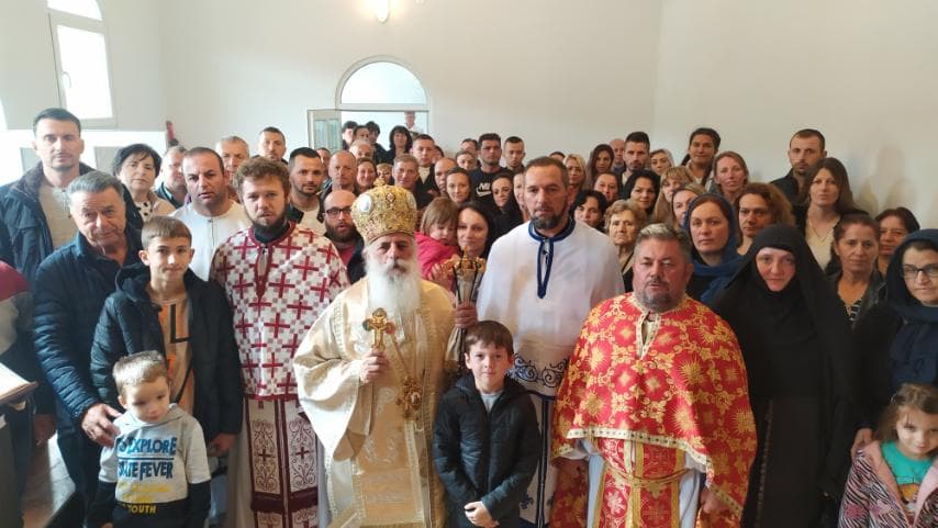 Големо осветување на храмот „Успение на Пресвета Богородица“, во село Обедник