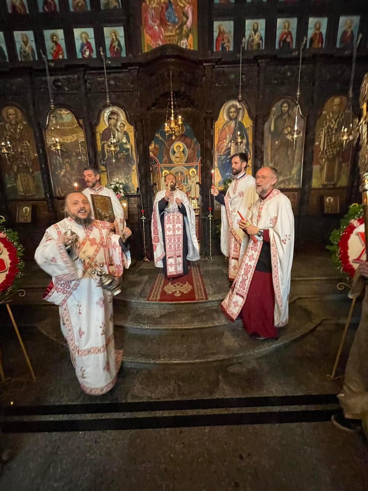 Воскресение Христово (Велигден) – Света Божествена Литургија во храмот „Рождество на Пресвета Богородица“, во Битола