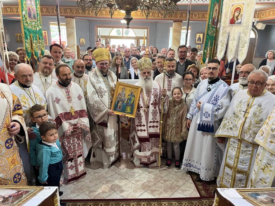 Четврта Недела по Пасха – Света Архиерејска Литургија во соборниот храм „Свети Кирил и Методиј, во Михаловце