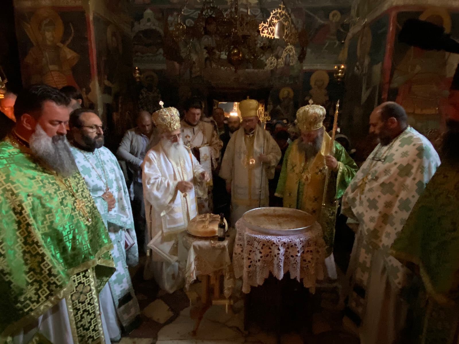 Седма недела по Пасха - Света Архиерејска Литургија во Лесново