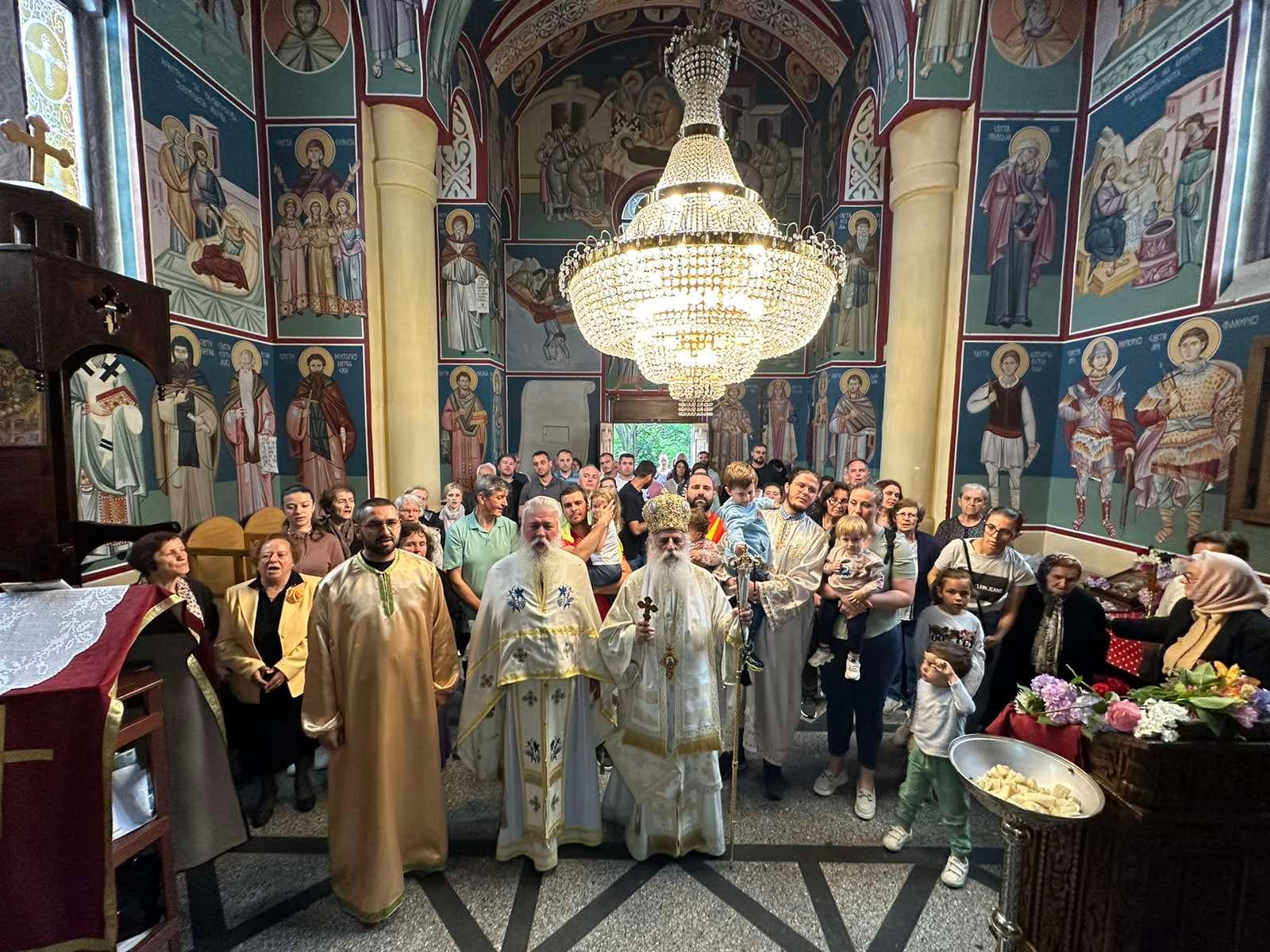Четврта недела по Педесетница - Света Архиерејска Литургија во храмот „Свети Архангел Гаврил“, во Довлеџик