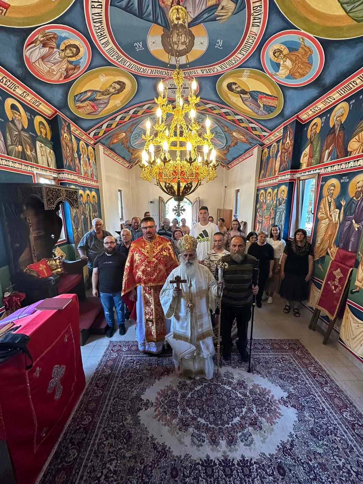 Седма недела по Педесетница – Света Архиерејска Литургија во храмот „Свети Никола“ – Боримечка