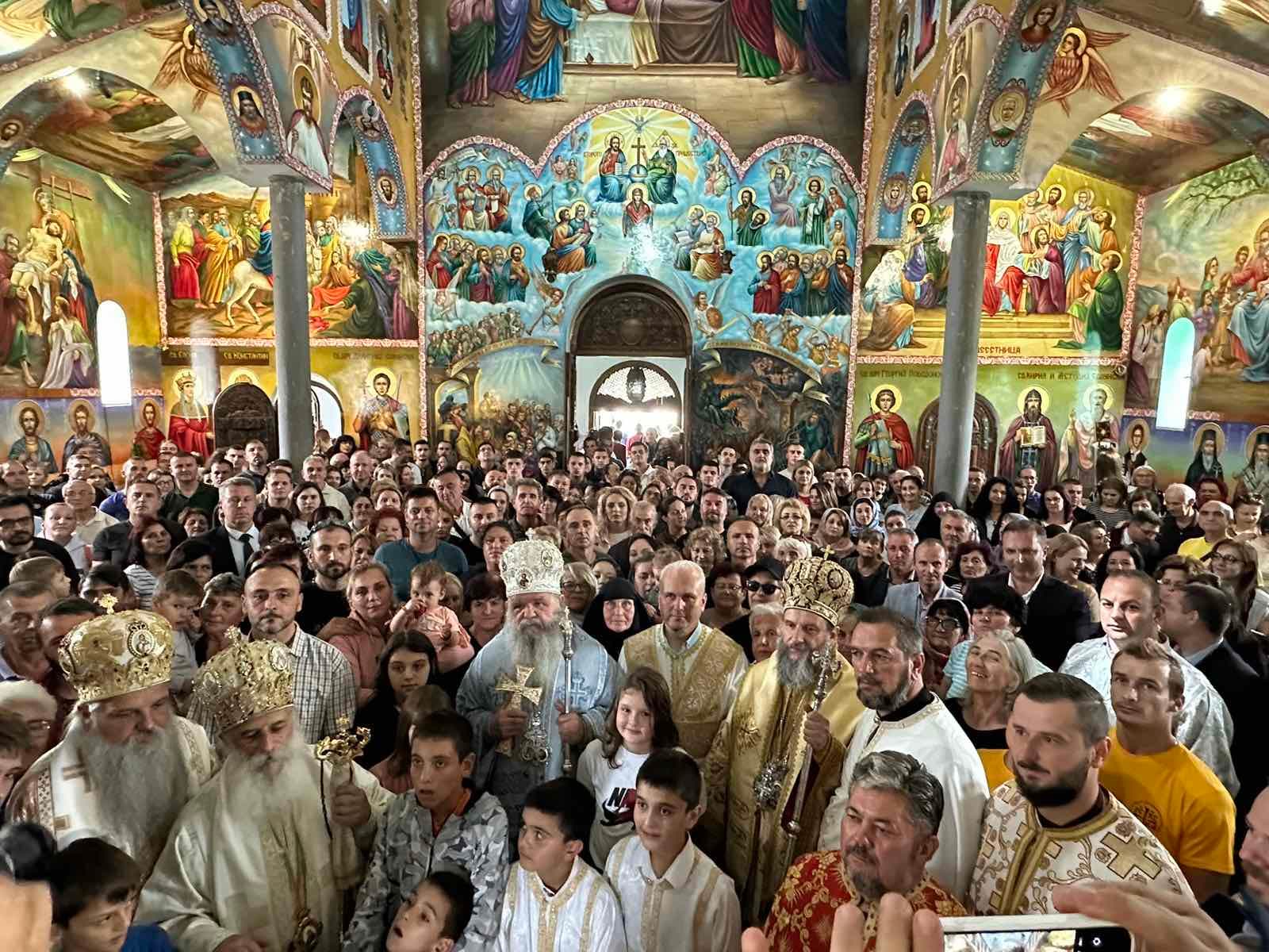Големо осветување на манастирскиот храм „Свето Преображение“, во Крушево