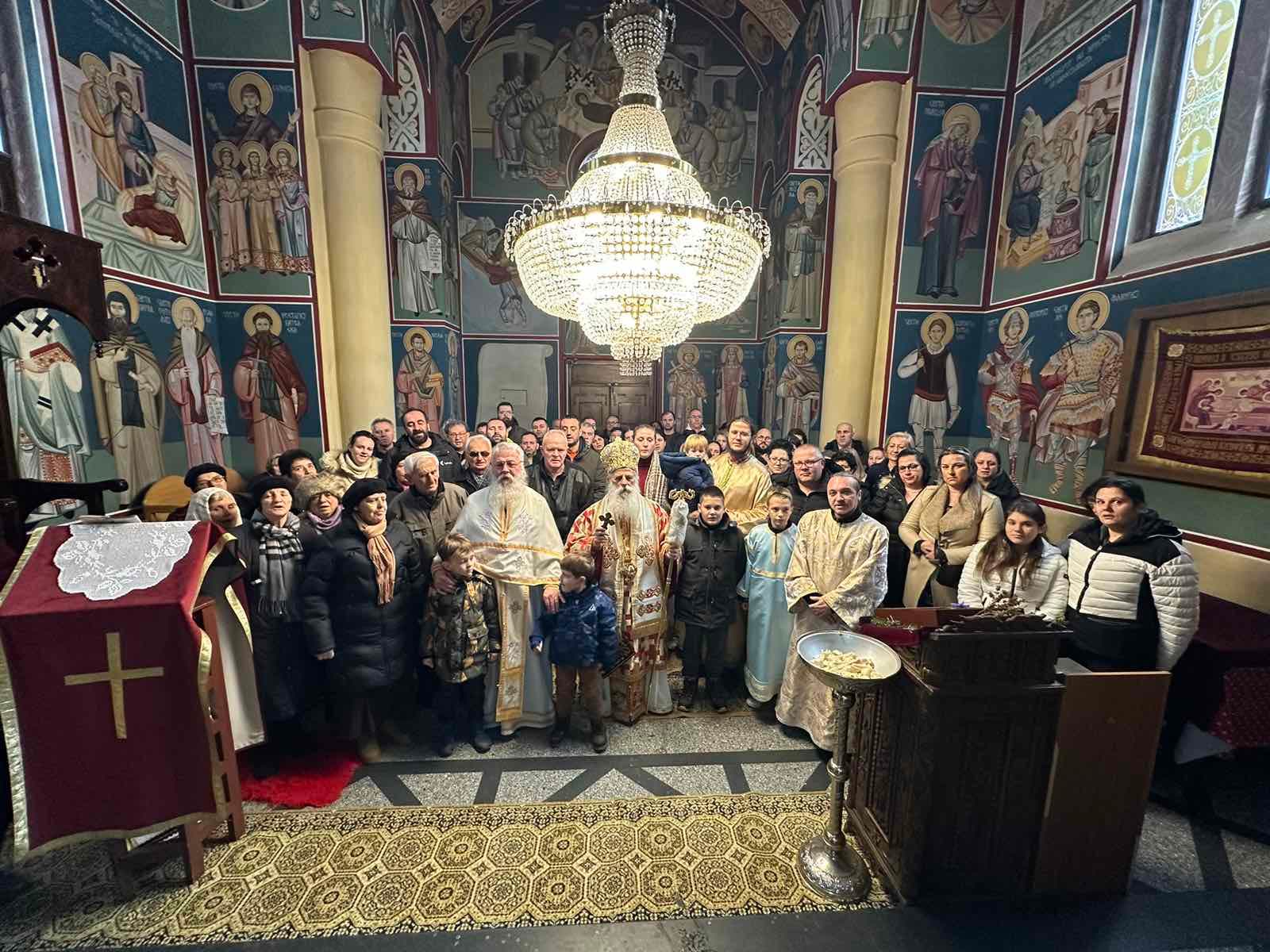 Дваесет и осма недела по Педесетница – Света Архиерејска Литургија во храмот „Свети Архангел Гаврил“, во Довлеџик