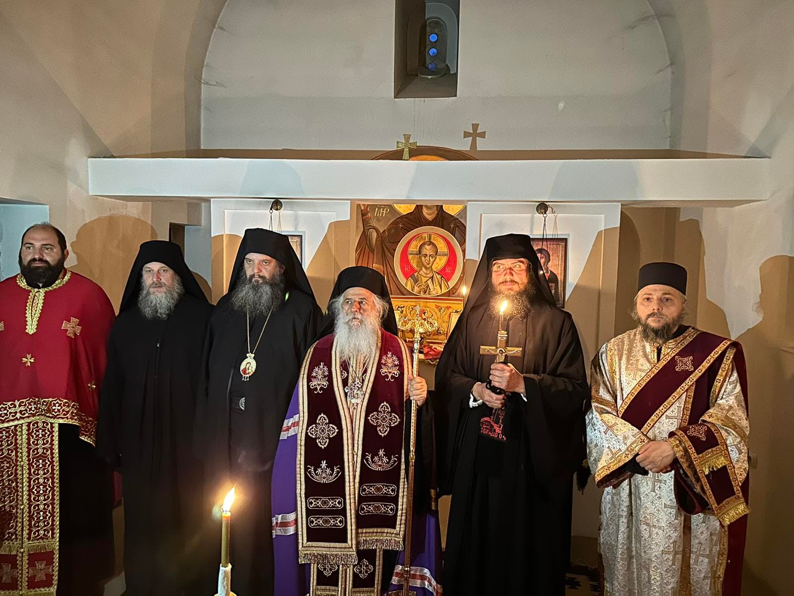 Воскресна Вечерна богослужба и монашки постриг во манастирот „Свети Никола“, во село Манастир