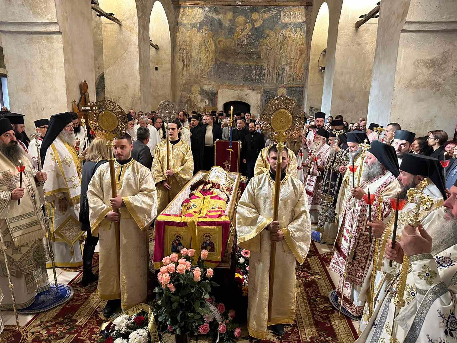 Опело и погребение на Митрополитот Тимотеј