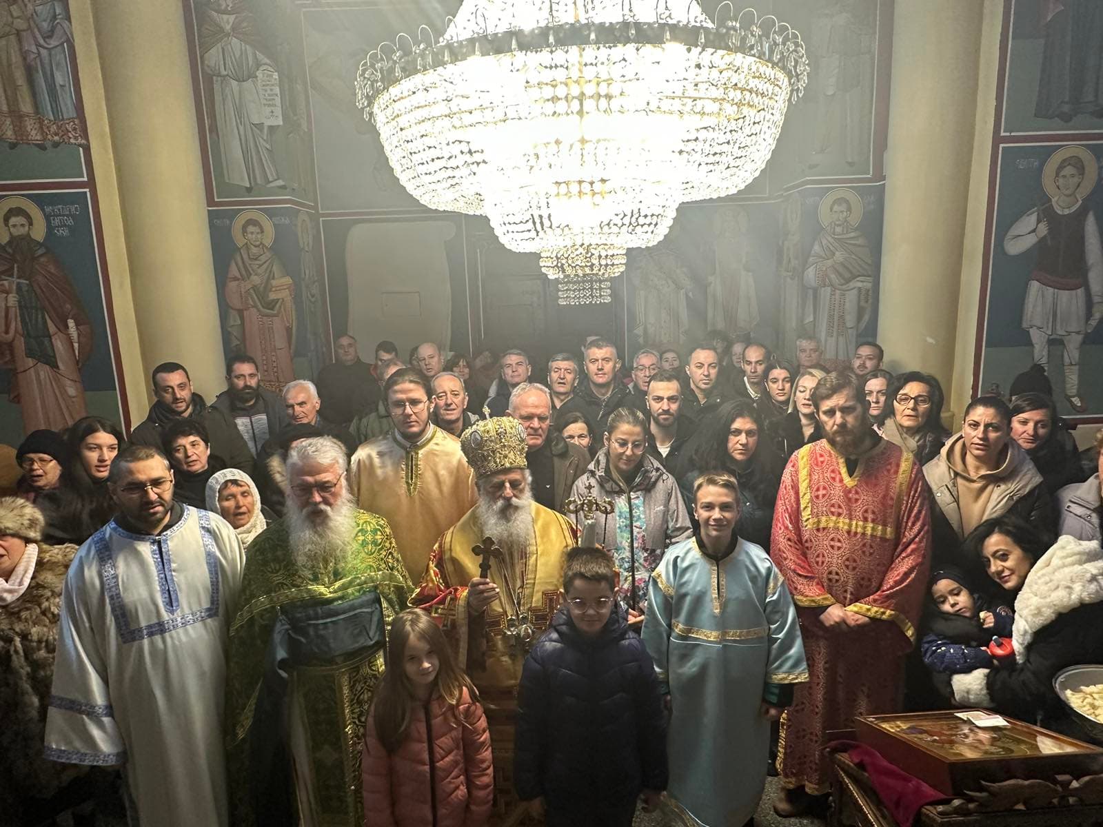 Дваесет и шеста недела по Педесетница – Света Архиерејска Литургија во храмот „Свети Архангел Гаврил“, во Довлеџик