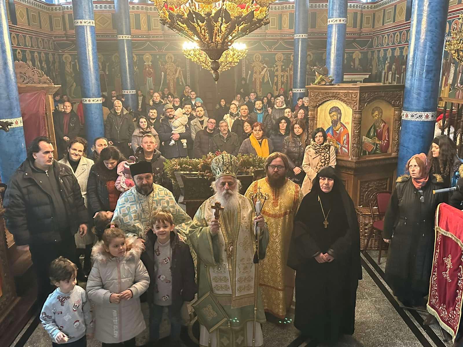 Триесет и прва недела по Педесетница (Недела по Богојавление) – Света Архиерејска Литургија во храмот „Рождество на Пресвета Богородица“, во Битола