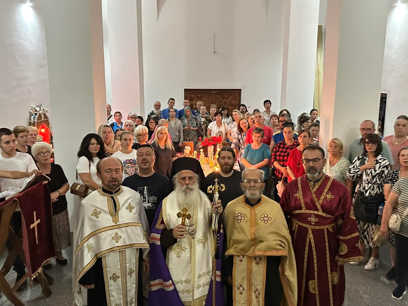 Отсекување на главата на Свети Јован Крстител – Празнична вечерна богослужба во манастирот „Свети Јован Крстител“ – Германски гробишта, во Битола